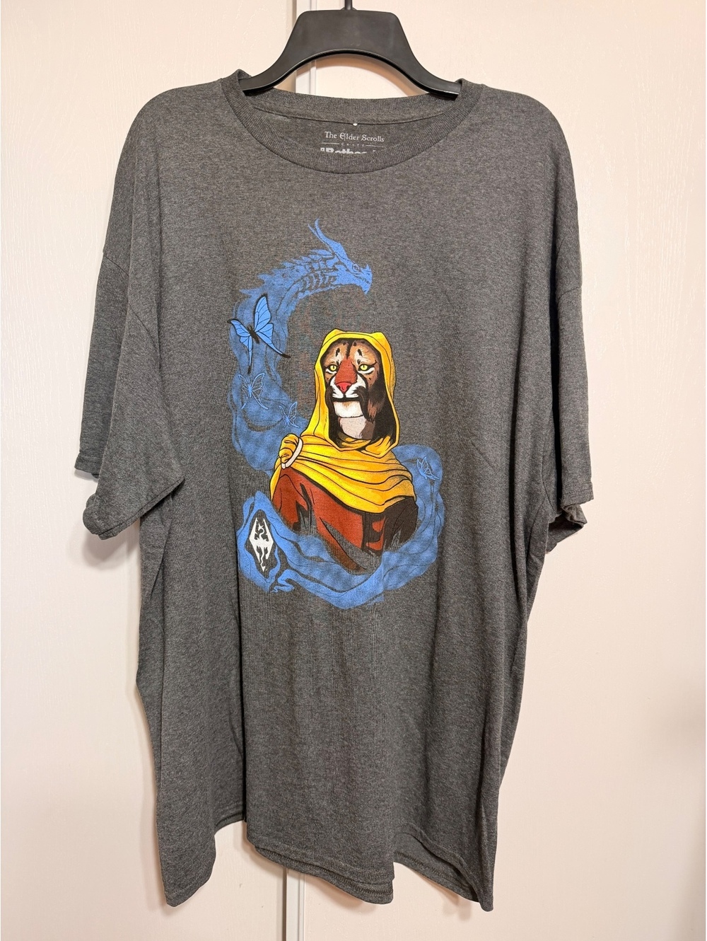 The Elder Scrolls Skyrim Bethesda Khajiit T-Shirt 2XL Loot Wear Exclusive